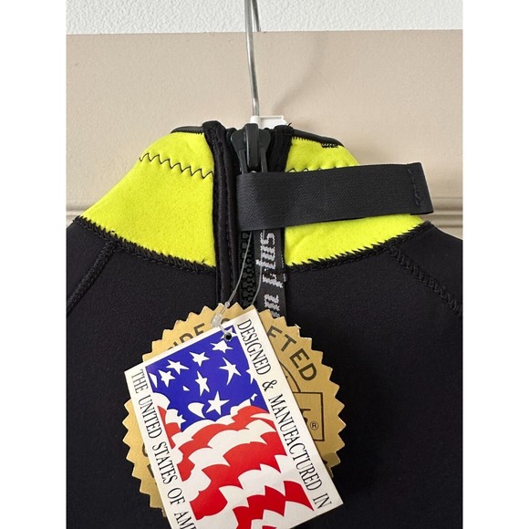 NEW Wet Suit Action Plus Full Body Neoprene Purple Yellow Made in USA Large - Picture 13 of 13